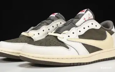 AIR REVERSE X SCOTT LOW 1 TRAVIS DM7866-162 OG MOCHA JORDAN 0601